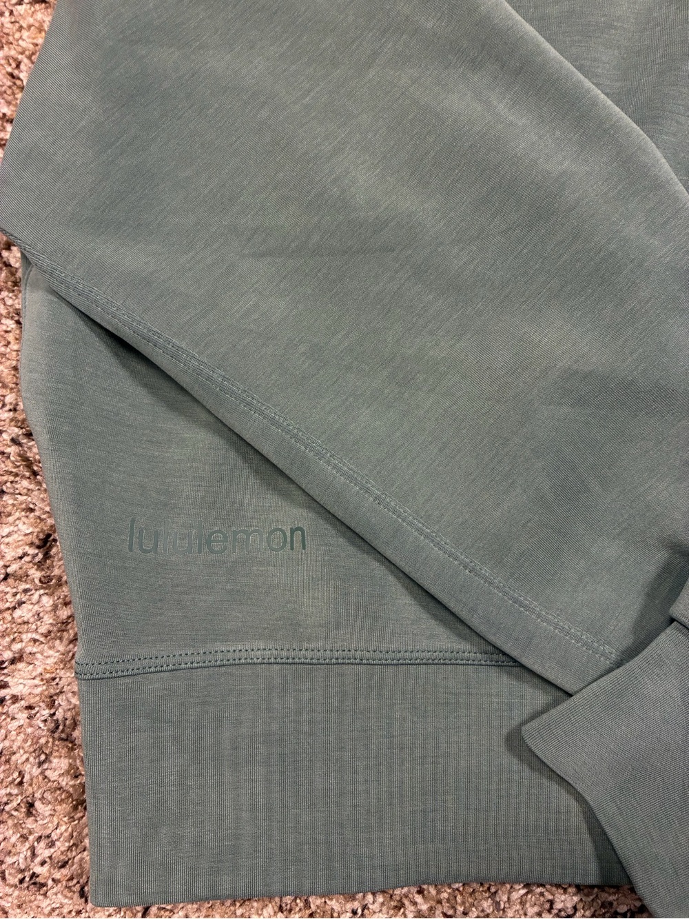 Lululemon Perfectly Oversized Crop Crew Soft Stream Sweatshirt - Picture 10 of 12